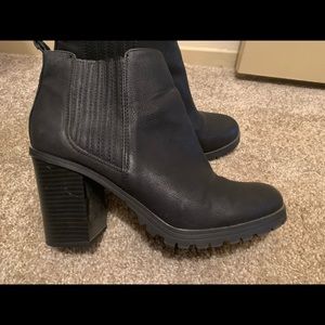 Heeled Combat Booties